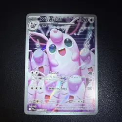 Wigglytuff 105/094 Illustration Rare Holo Me02 Phantasmal Flames Pokemon NM - Image 1