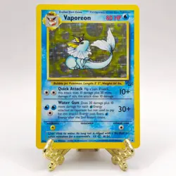 Vaporeon 12/64 - Holo Rare - Jungle Unlimited - Pokemon TCG - LP/MP - Image 1