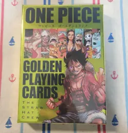 One Piece Golden Trump Cards Straw Hat Crew Limited Edition Rare Japan Exclusive - Image 1