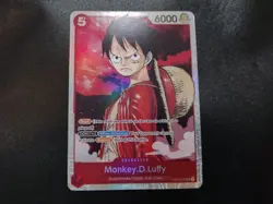Monkey.D.Luffy ST01-012 Starter Deck 1: Straw Hat Crew Foil One Piece Card NM - Image 1