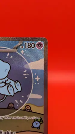 Pokemon TCG Paldean Fates Bubble Mew EX 232/091 Special Illustration Rare Card - Image 3