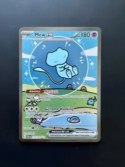 Mew Ex 232/091 Bubble Mew Paldean Fates Special Illustration Rare Pokemon TCG - Image 1
