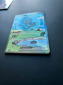 Mew Ex 232/091 Bubble Mew Paldean Fates Special Illustration Rare Pokemon TCG - Image 2