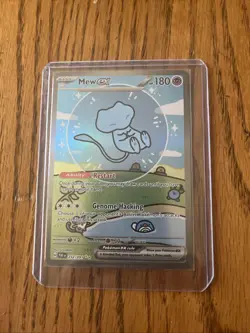 Pokemon TCG Paldean Fates Bubble Mew EX 232/091 Special Illustration Rare SIR NM - Image 1