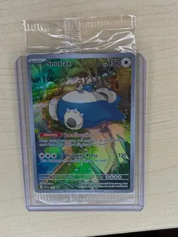 Snorlax 051 Sv: Scarlet & Violet Promo Cards Holo SEALED - Image 1