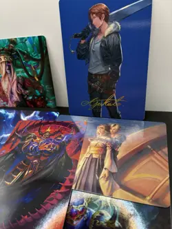 Art Series Lot Final Fantasy Magic The Gathering MTG NM Inc Two Signature Cards - Image 3