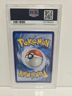 Pokemon Card Reshiram & Charizard GX Sm Black Star Promo # SM201 Full Art PSA 6 - Image 2