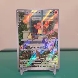 Pokemon Charmander SVP 044 Promo Scarlet & Violet Holo TCG Card English - Image 1