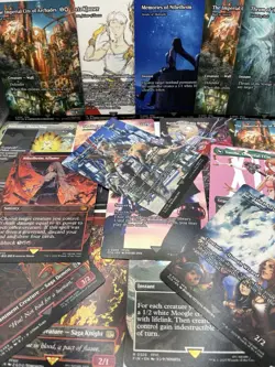 Borderless Lot Final Fantasy Magic The Gathering MTG Cards Near Mint No Foils - Image 2