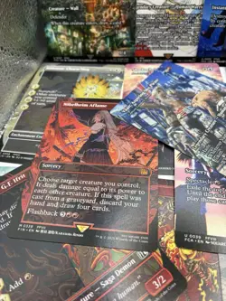 Borderless Lot Final Fantasy Magic The Gathering MTG Cards Near Mint No Foils - Image 3