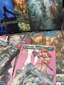 Borderless Lot Final Fantasy Magic The Gathering MTG Cards Near Mint No Foils - Image 4