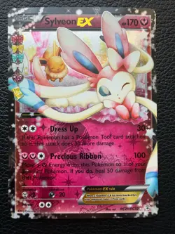 Pokemon Sylveon EX TCG RC21/RC32 Generations Ultra Rare Holo Card - Image 3