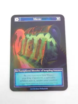 Mimic Exceptional Foil Sorcery Gothic TCG Trading Card - Image 1