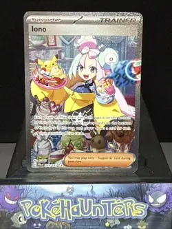 Pokemon Card Iono 269/193 Paldea Evolved Special Illustration Rare Near Mint - Image 1