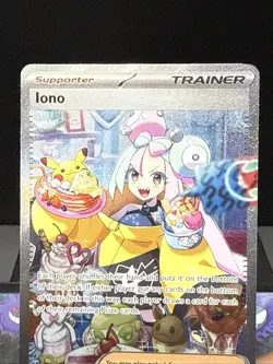 Pokemon Card Iono 269/193 Paldea Evolved Special Illustration Rare Near Mint - Image 2