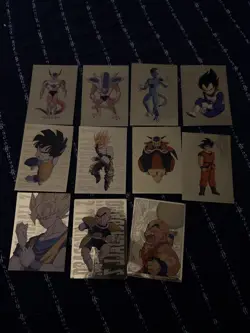 1999 Dragon Ball Z Collectible Cards Lot Vintage Lot of 11 - Image 1
