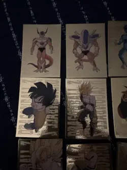 1999 Dragon Ball Z Collectible Cards Lot Vintage Lot of 11 - Image 2