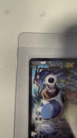 Pokemon TCG Blastoise EX Black Star Promo Holo Card XY122 - Image 3