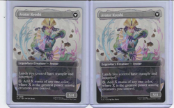 Magic MTG Avatar The Last Airbender The Legend of Kiyoshi x2 Borderless M0358 - Image 2