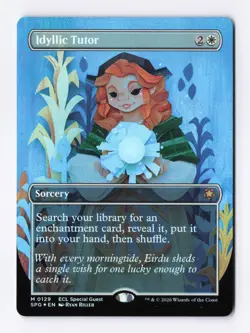 Idyllic Tutor (Borderless Foil) 0129 (M) MTG Lorwyn Eclipsed Special Guest (SPG) - Image 1
