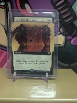 Swords to Plowshares (Extended Art) U Commander Legends 627 NM - Image 1