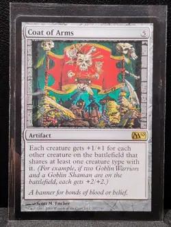 Magic The Gathering Coat Of Arms Magic M10 Core Set 2010 Rare NM - Image 4
