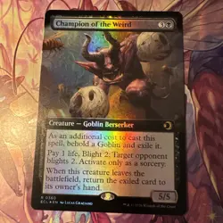 Champion of the Weird (Extended Art) - 360 - Foil - ECL - NM - MTG - Image 1
