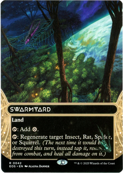 Swarmyard (Borderless) - 0042 - Edge of Eternities - MTG NM/M SHIPS NOW - Image 1