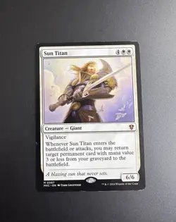 Sun Titan - EX - MTG Murders at Karlov Manor - Magic the Gathering - Image 1