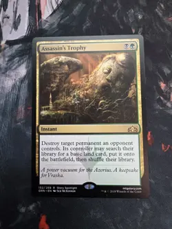 1 Assassin's Trophy #152 Guilds of Ravnica Regular Rare LP Lightly Played - Image 1