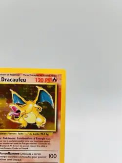 Carte Pokemon Dracaufeu Holo 4/102 Set de Base Edition 2 Wizards FR - Image 5