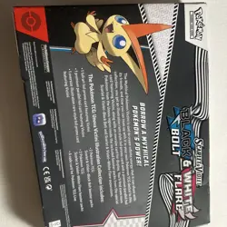 Pokemon TCG Black Bolt & White Flare Unova Victini Illustration Collection Box - Image 4
