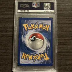 2002 POKEMON EXPEDITION #36 BLASTOISE-REVERSE FOIL PSA 7 - Image 3