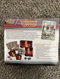 Pokemon: Scarlet & Violet 3: Obsidian Flames Elite Trainer Box - 9 Packs - Image 3