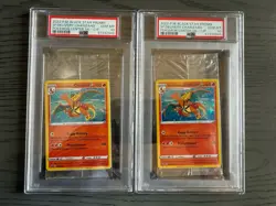 Pokemon Two Seal Special Delivery Charizard SWSH075 Cello Pack Sequential PSA 10 - Image 1
