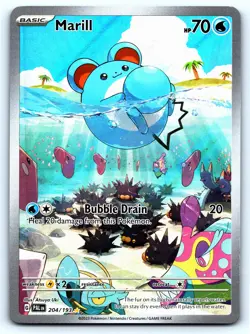 Marill Illustration Rare #204/193 Paldea Evolved Pokemon TCG - Image 1