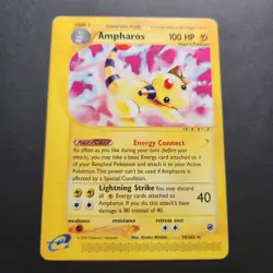 2002 Ampharos 34/165-Expedition Base Set Non-Holo Regular Rare- Pokemon TCG - LP - Image 1
