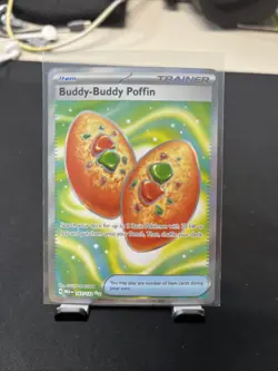 Buddy-Buddy Poffin Pokemon TCG Mega Evolutions 167/132 Illustration Rare (MINT) - Image 1