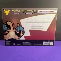 Pokemon TCG Celebrations Collection Lance's Charizard V Box US Seller 820650101625 - Image 5