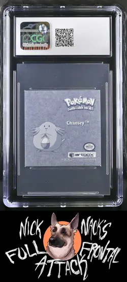 1999 Pokemon Stickers Series 1 #Pr41 Chansey CGC 10 - Image 2