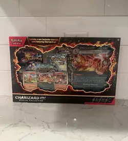 Pokemon Charizard ex Special Collection Box - 5 Packs + Promos - NEW - Image 1