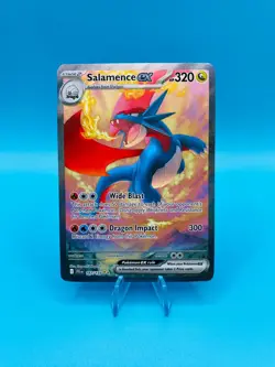 Salamence Ex 187/159 - SIR - SV09: Journey Together - Pokemon TCG - Image 1