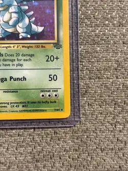 Pokemon TCG Nidoqueen Holo Rare Unlimited Jungle 07/64 LP - Image 2
