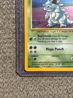 Pokemon TCG Nidoqueen Holo Rare Unlimited Jungle 07/64 LP - Image 5