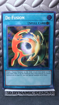 | Yugioh De-Fusion LCKC-EN044 Secret Rare Legendary Collection Kaiba NM 🔥 | - Image 1