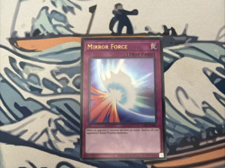 Yugioh Mirror Force Ultra Rare LCKC-EN053 Near Mint - Image 1