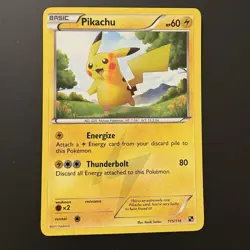 Pikachu - 115/114 - Pokemon Black and White Secret Rare Card LP - Image 1