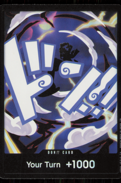 One Piece TCG Monkey.D.Luffy (Gear 5) Nika Foil DON!! | PRB02 English The Best - Image 1