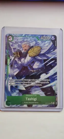 TASHIGI OP10-032 SR Super Rare Alt Art ONE PIECE TCG OP10 Royal Blood ENGLISH - Image 1