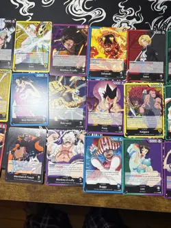 One Piece TCG 35 Regular Leaders Lot, English, Various Sets - Image 3